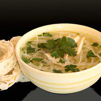 Creamy chicken noodle soup