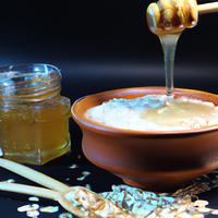 Creamy honey oats