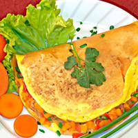 Crepe de legumes from loja das sopas