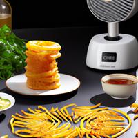 Crinkle cut air fryer fries