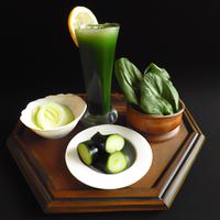 Cucumber spinach juice