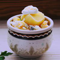 Cup of potato salad