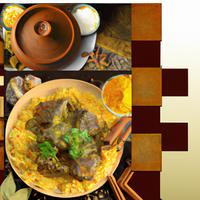 Curried lamb
