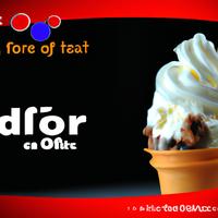 Dairy queen med cup of ice cream