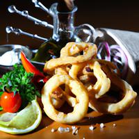Deep fried calamari