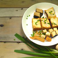 Deep fried egg beancurd