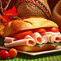 Deli turkey sandwhich