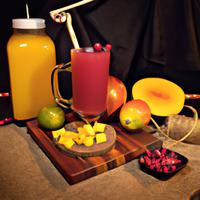 Diet cranberry mango juice