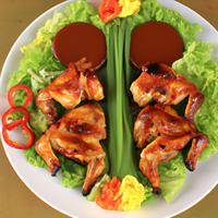Double bbq chicken