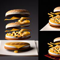 Double cheese burger mcdonalds