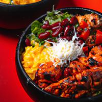 Double chicken chipotle bowl
