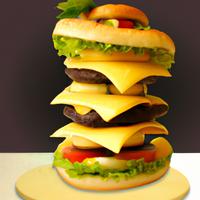 Double whooper cheese