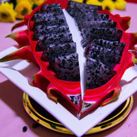Dragon fruit slice
