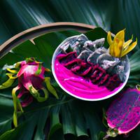 Dragonfruit smoothie bowl