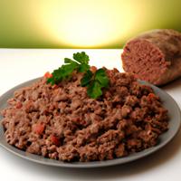 Drained ground beef