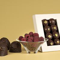 Dwrk chocolate covered raspberries