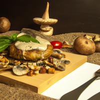 Eat meati mushroom cutlet