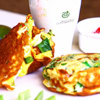 Egg white and veggie omelette bites dunkin