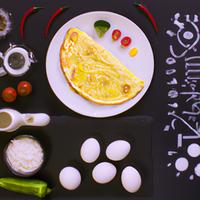 Egg white omlette