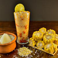 Elote en vaso
