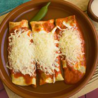 Enchiladas de queso