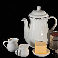 English breakfast tea with cows milk