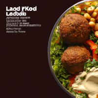 Falafel salad bowl