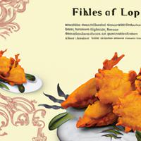 Fish pakoras