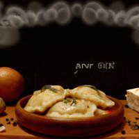 Four cheese flavored dumplings