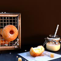 French custard doughnut