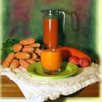 Fresh careot juice