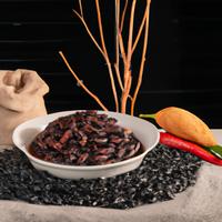Fried black beans