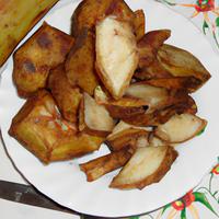 Fried breadfruit