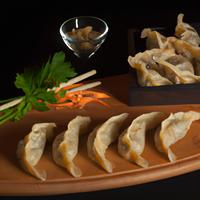 Fried duck dumplings