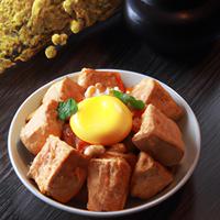Fried egg tofu