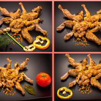 Fried frog legs