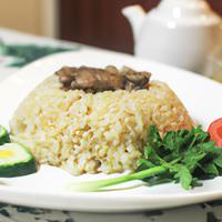 Fried rice beef