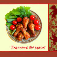 Fried small drumsticks