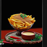Fries with chilli mayo