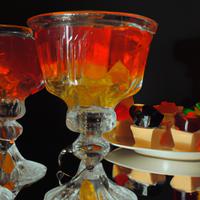 Fruit jelly cup