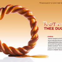 Galzed twist donut