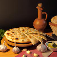 Garlic flatbread