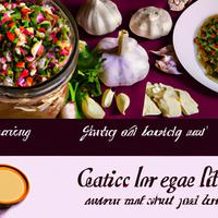 Garlic vinaigrette