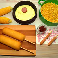 Gluten-free corn dog