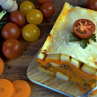Gluten free vegetable lasagne