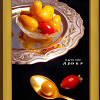 Golden baby tomatoes