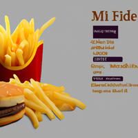 Grande frite macdonald