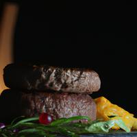 Grass fed beef patty