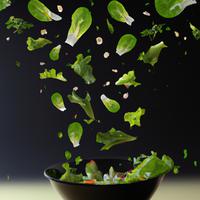 Greens toss salad