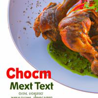 Grilled chicken bone thigh
